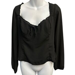 Abercrombie & Fitch Black Blouse